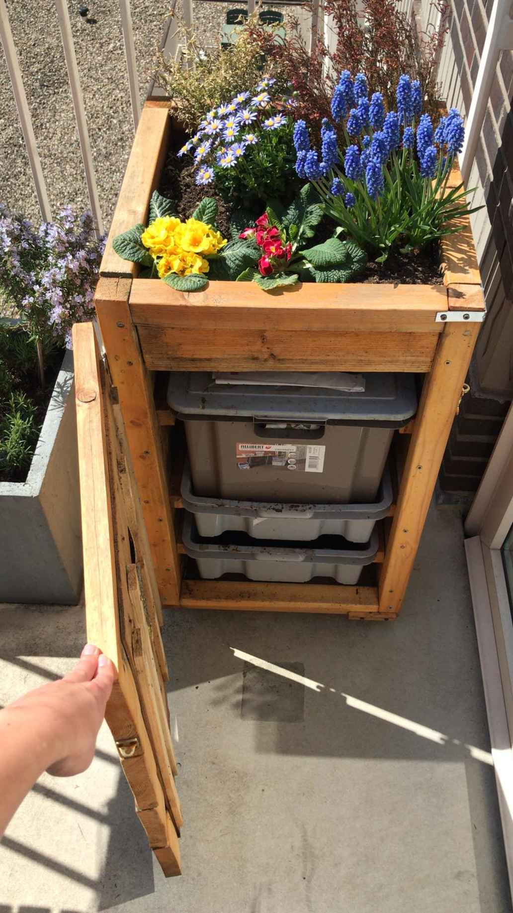 Het wormenhotel van Pauline